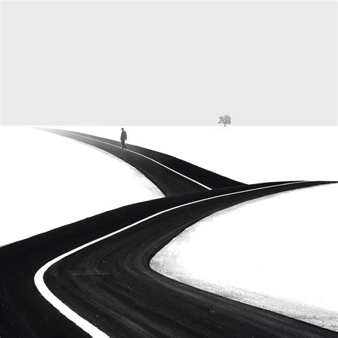 Minimalist Black And White Photography By Hossein Zare Bored Panda