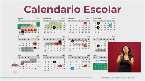 Este Es El Calendario Escolar 2020 2021 De La Sep