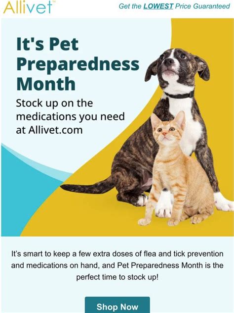 Its Pet Preparedness Month Milled