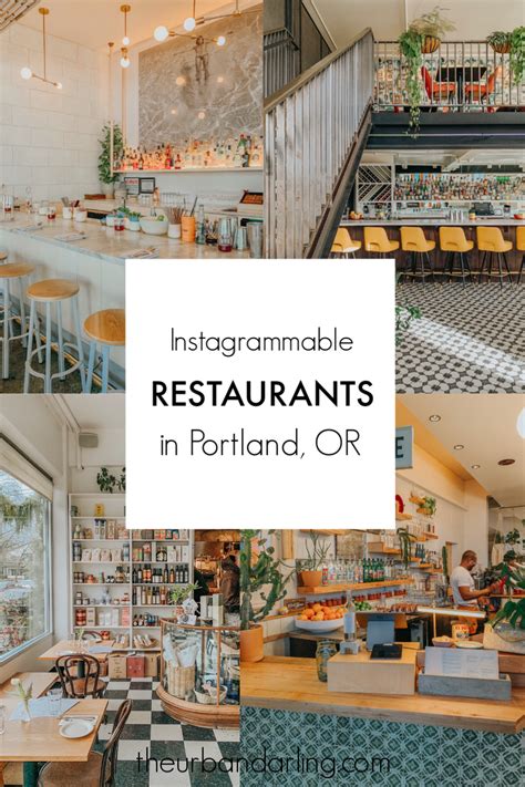 Whether it's colorful dim sum or eating in igloos on a rooftop, traveling across the world for an instagrammable dining experience is totally worth it. Instagrammable Restaurants in Portland, OR