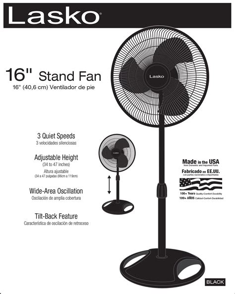 Lasko Pedestal Fan Wiring Diagram