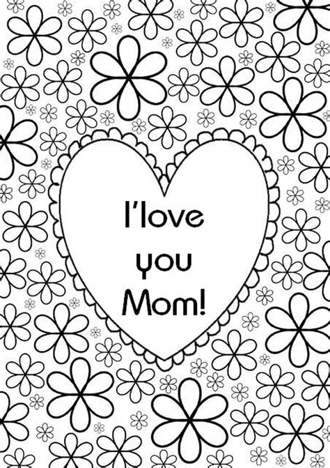 Get This Mothers Day Coloring Pages For Adults Printable 58301