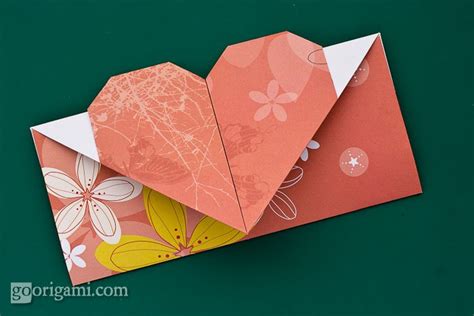 Origami Heart Envelope By Eric Strand Go Origami