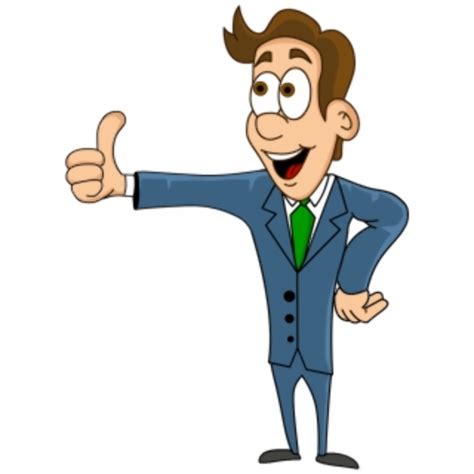 Download High Quality Thumbs Up Clip Art Man Transparent Png Images
