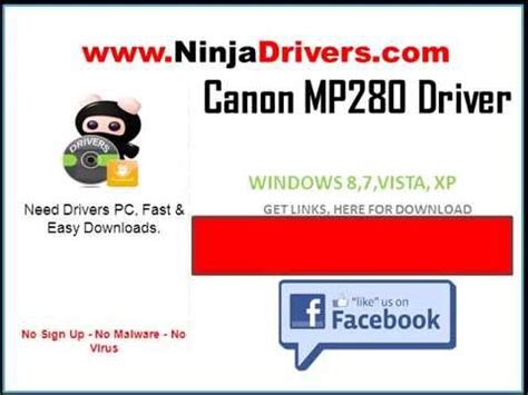 Canon reserves all relevant title, ownership and intellectual property rights in the content. Canon MP280 Driver Windows 8 7 Vista XP 32 64 Bit Free ...