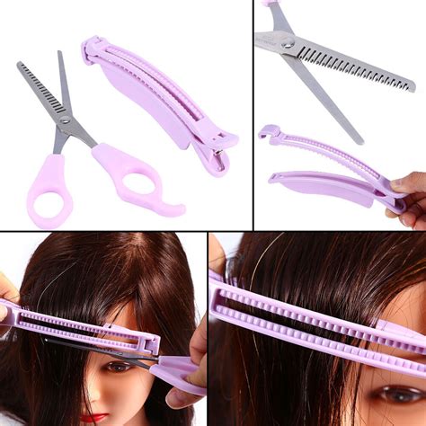 Fashion Fringe Hair Cutting Comb Guide Clipper Layer Bang