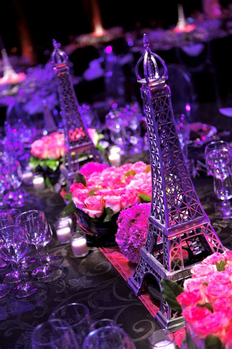 Parisian Theme Table Setting Paris Theme Party Paris Theme Wedding