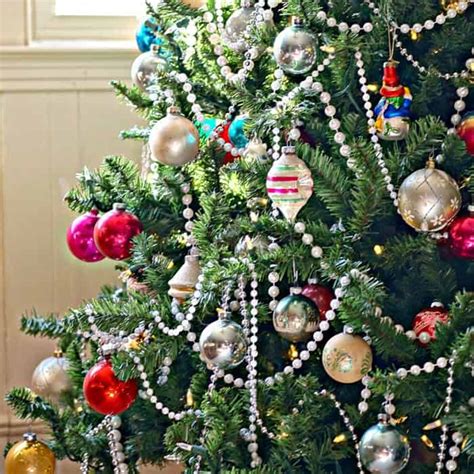 Vintage Christmas Ornaments Glass Balls 1950's Hand