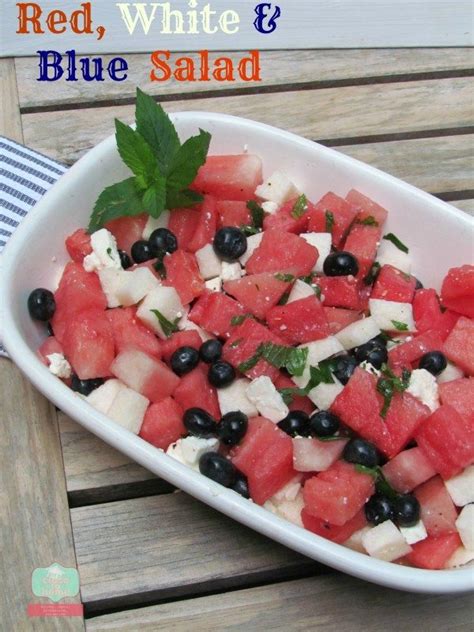 Kick off independence day with this easy and healthy yogurt parfait for breakfast. 4th of July Recipes: Red White and Blue Fruit Salad Recipe