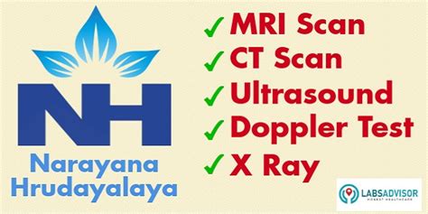 Narayana Hrudayalaya Price List Of 250 Medical Tests