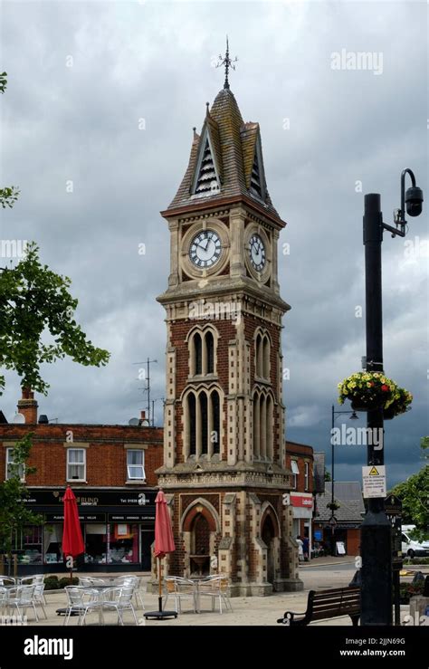 Newmarket Jubilee Clock Tower Stock Photo Alamy