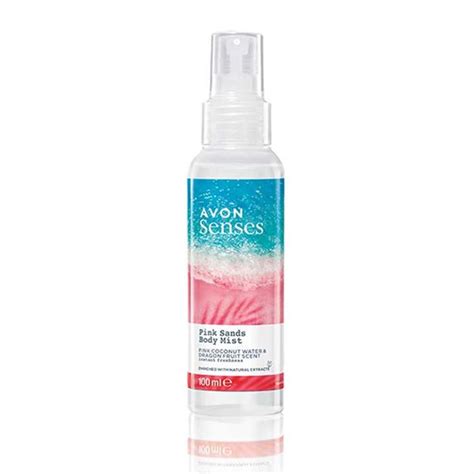 Avon Senses Pink Sands Body Mist 100ml The Cosmetics Fairy