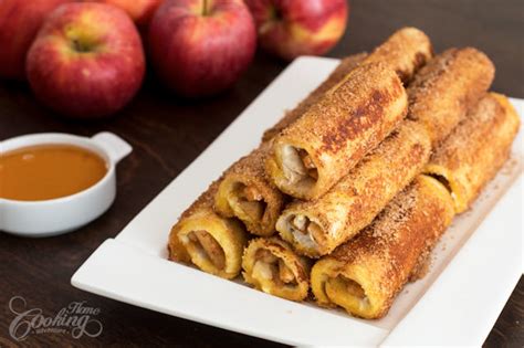 Apple French Toast Roll Ups