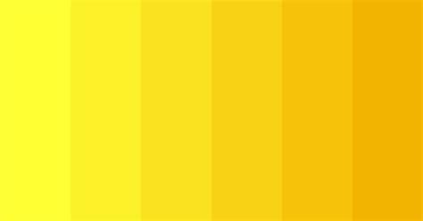 Beautiful Yellow Monochromatic Color Scheme Monochromatic