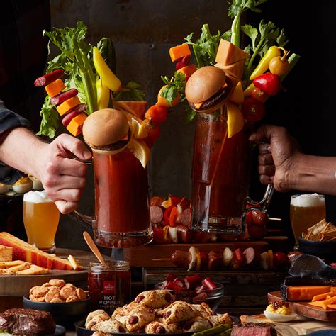 How To Make A Bloody Mary Bar Hickory Farms
