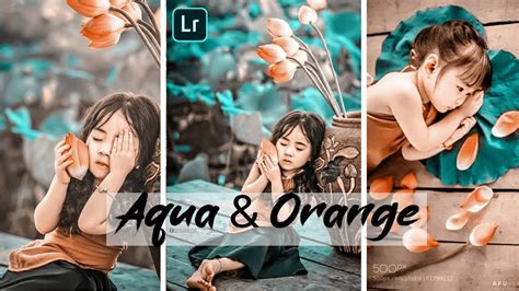 Aqua and brown preset lightroom mobile free presets free dng xmp mobile lightroom presets 2020. Lightroom Aqua & Orange Presets Tutorial - Download Aqua ...