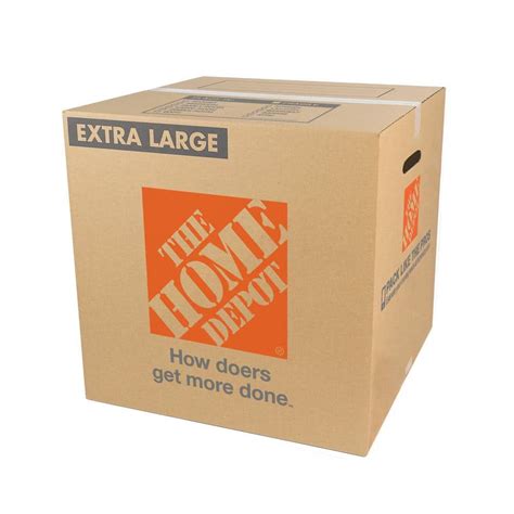 The Home Depot Extra Large Moving Box 22 In L X 22 In W X 21 In D