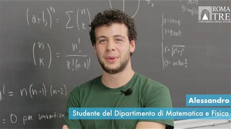 Gli Studenti Raccontano Roma Tre Dipartimento Di Matematica E Fisica