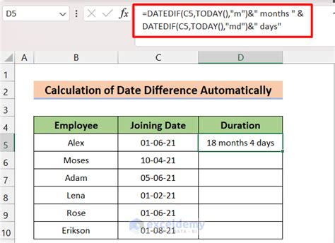 How To Change Current Date Automatically In Excel Printable Templates