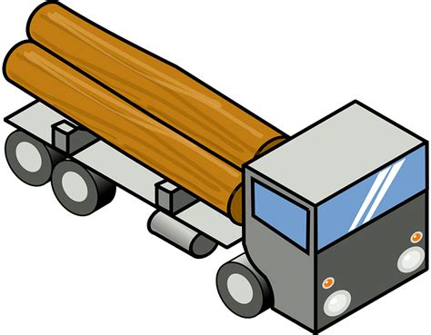 Log Truck Clipart Free Download Transparent Png Creazilla