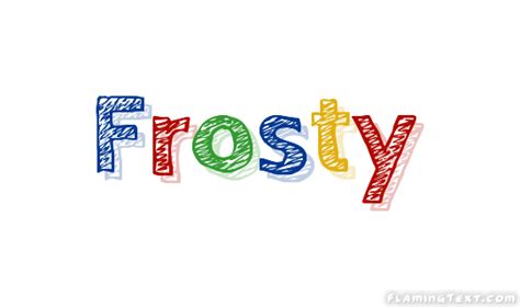 Frosty Logo Free Name Design Tool From Flaming Text