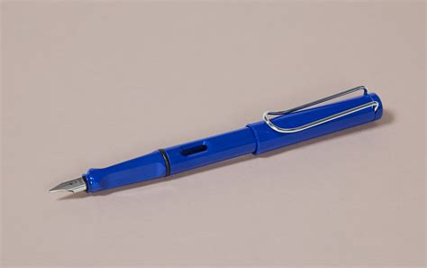 Blue Lamy Safari Fountain Pen Choosing Keeping