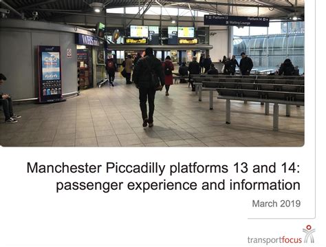 Improvements At Manchester Piccadilly Platforms 13 And 14 T