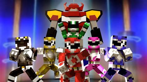 Minecraft WHO ARE THE POWER RANGERS Morph Hide And Seek Power