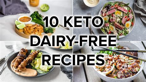 10 Keto Dairy Free Recipes Easy Low Carb Lunch Dinners YouTube
