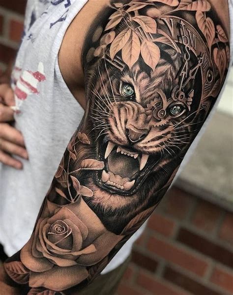 Pin By Lee Ford On Leg Extention Cool Arm Tattoos Lion Tattoo