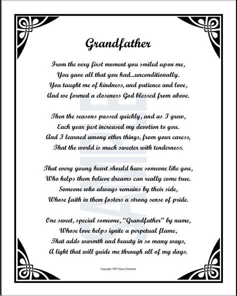 Poems About Grandpa