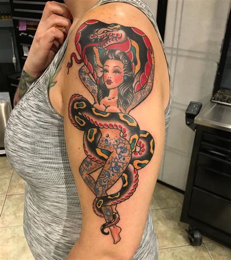 90 Best Pinup Tattoo Girl Designs And Meanings Add Style In 2019