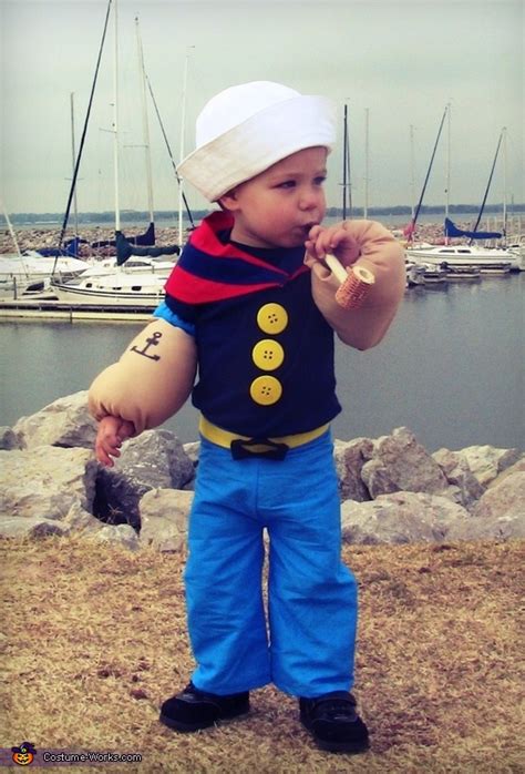 See more ideas about popeye halloween costume, popeye, popeye and olive. Lil' Popeye the Sailor Man - Baby Halloween Costume