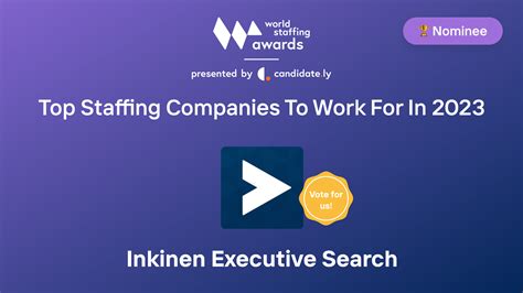 Inkinen Executive Search Top Company To Work For In 2023 World