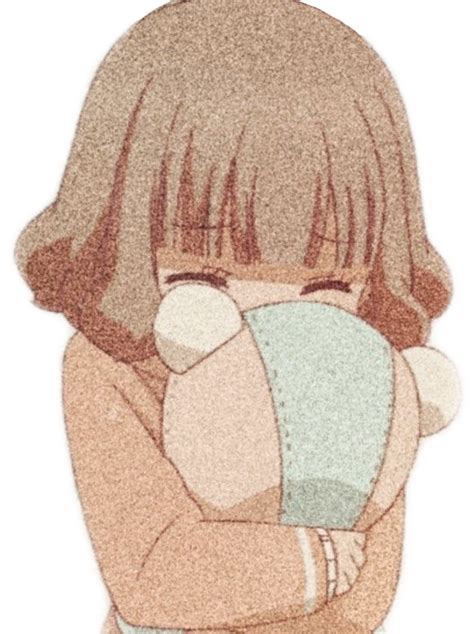 Aesthetic Anime Lovely Teddybear Sticker By 09angel17