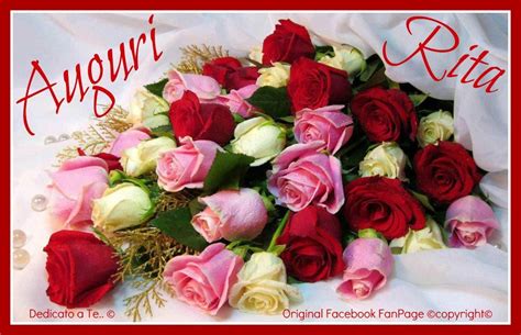 Florio carta happy birthday flower cards. Risultati immagini per buon onomastico rita | Fiori ...
