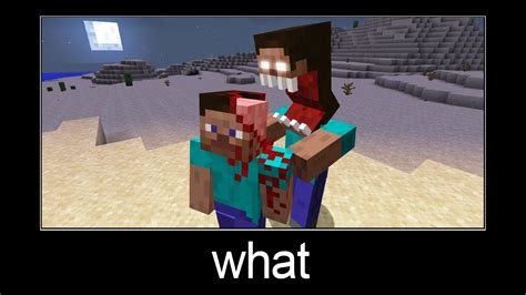 Minecraft Wait What Meme Part 194 Scary Herobrine And Steve Minecraft Videos