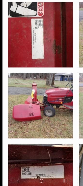 Snowblower 1998 Toro 520lxi Tractor Wheel Horse For Sale Redsquare