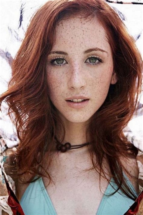 Beautiful Freckled Redhead With Beautiful Green Eyes Demeyesdoe
