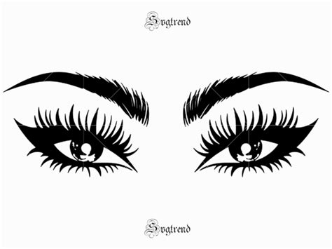 Eyes Svg Eyes Vector Sexy Eyes Vector Sexy Eyes Svg Womans Sexy
