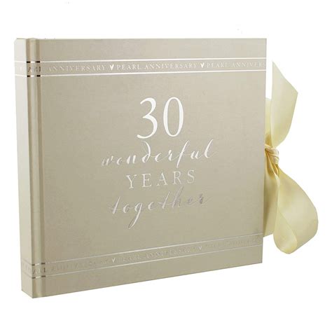 The traditional gift given for the 30th wedding anniversary is pearl. The 20 Best Ideas for 30th Wedding Anniversary Gift Ideas ...