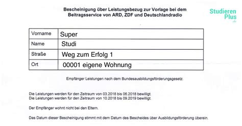 Es ist nicht entscheidend, wann du sie abgeschickt hast. GEZ Befreiung für Studenten: Wann, Wie und Wo beantragen?