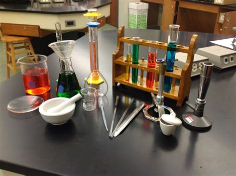 Lab Equipment In The Chemistry Lab