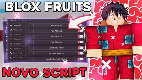 NOVO Blox Fruits Script Auto Farm Bring Fruit Mobile PC