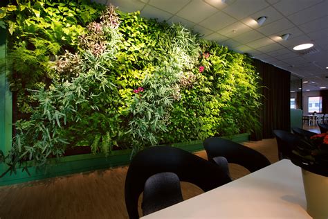 Indoor Vertical Garden Preem Head Office Architonic