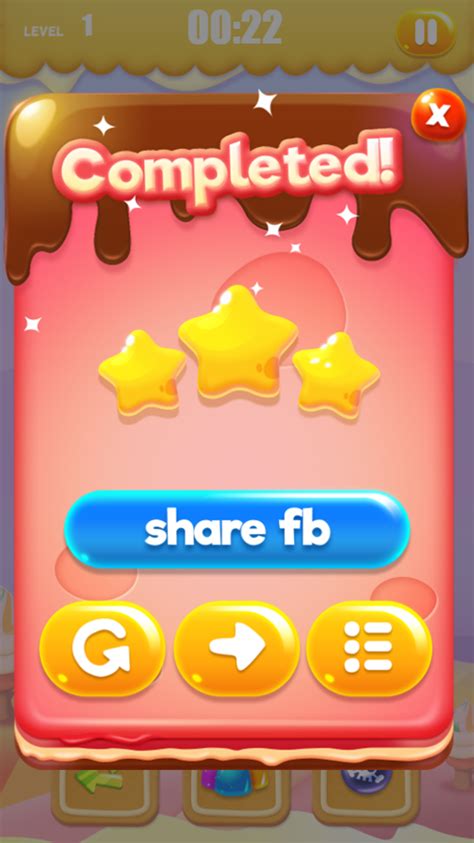 🕹️ Play Sweet Mania Game Free Online Connect 3 Identical Candies In A