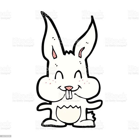 Comic Cartoon Rabbit Stock Illustration Download Image Now Cheerful