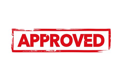 For Approval Stamp