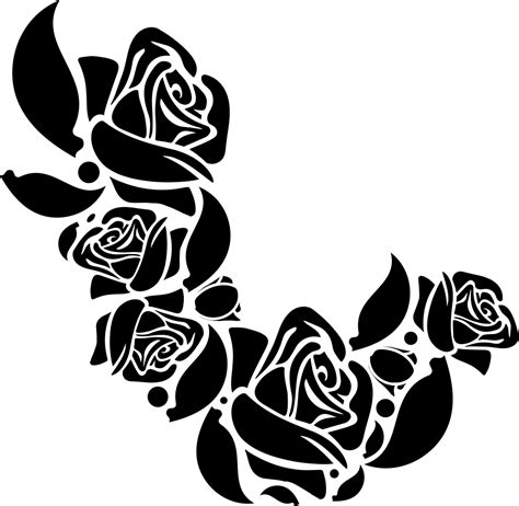 Flower Ornament Of Roses Svg Png Icon Free Download 34676 Onlinewebfonts