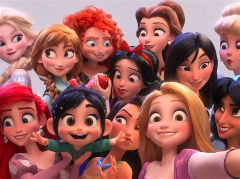 Look This Selfie Of The Disney Princess In Wreck It Ralph 2 Is Priceless When In Manila